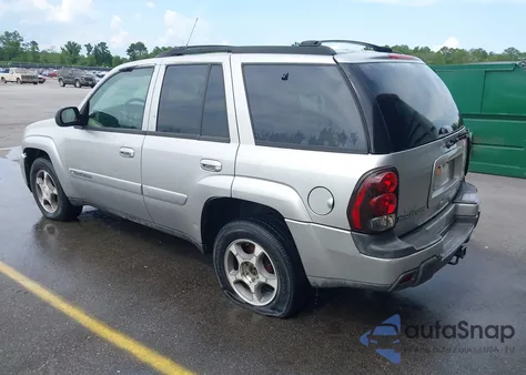 2004 Chevrolet Trailblazer Lt из США, поврежденный, VIN 1GNDS13S642173070
